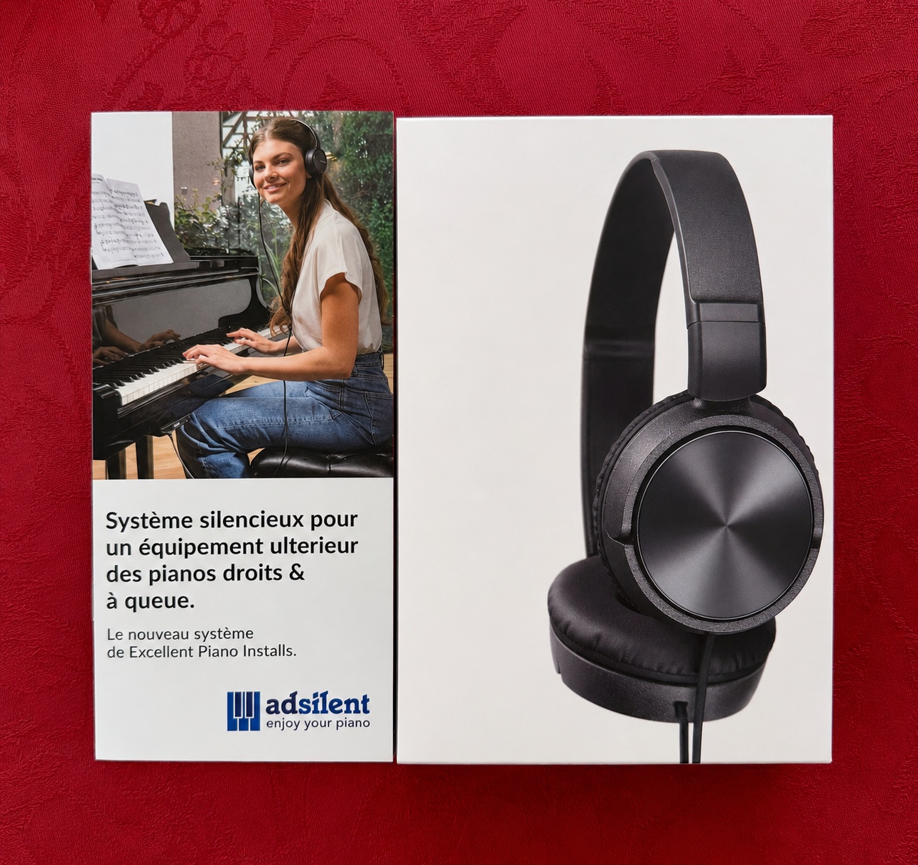 Système silencieux Adsilent pour piano acoustique