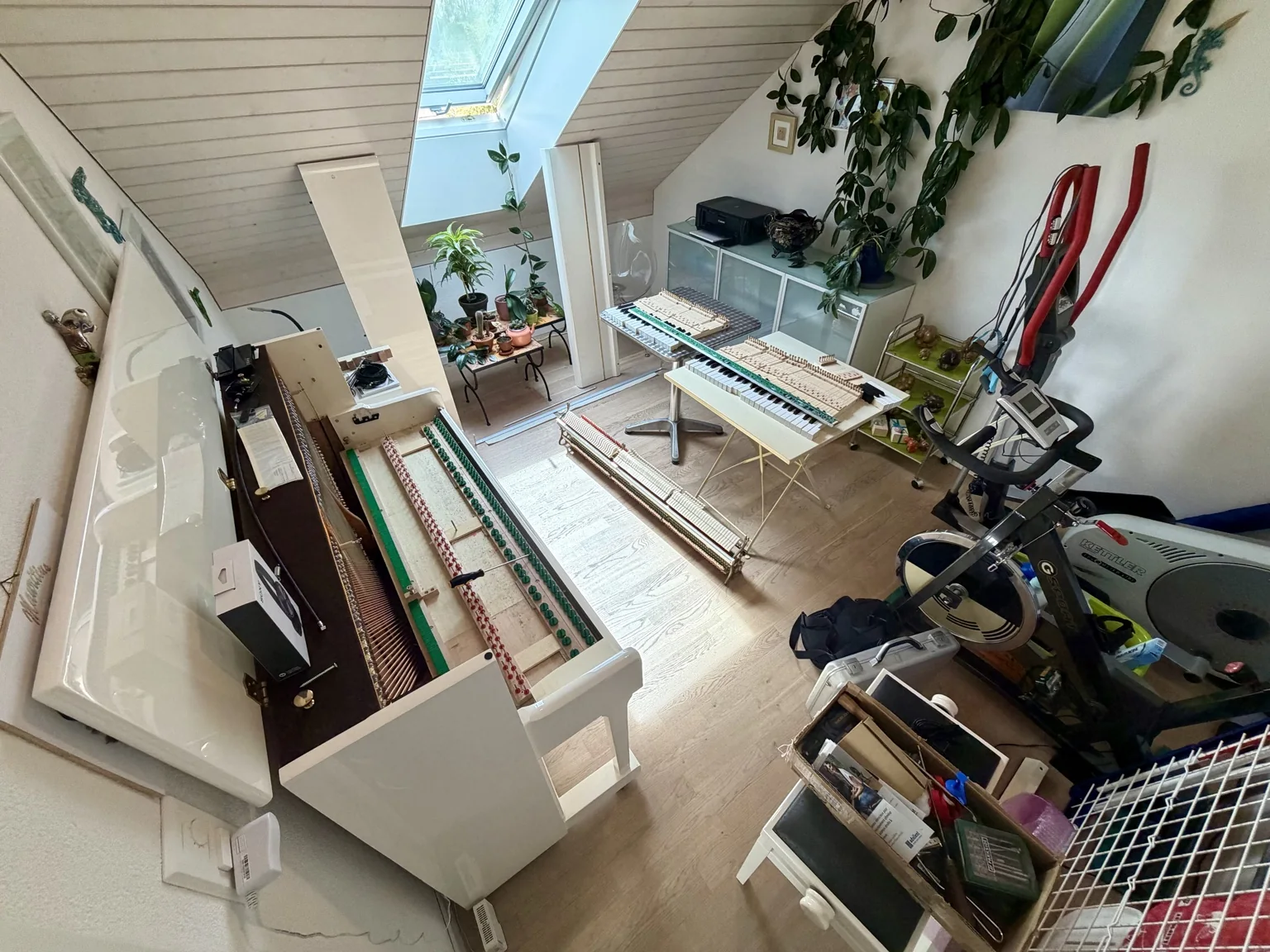 Outillage professionnel de technicien de pianos